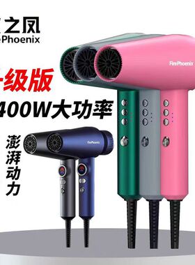 火之凤电吹风机M1理发店专用发廊发型师负离子M2Plus高速吹风筒M3