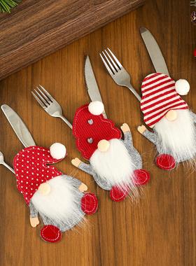 Knife and Fork Set Christmas Hotel Supplies餐具套圣诞用品