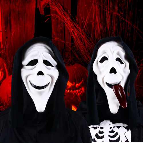 HalloweenCartoonSoulLatexMask