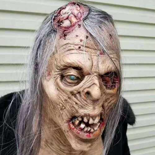 HalloweenZombieHorrorLatexHead