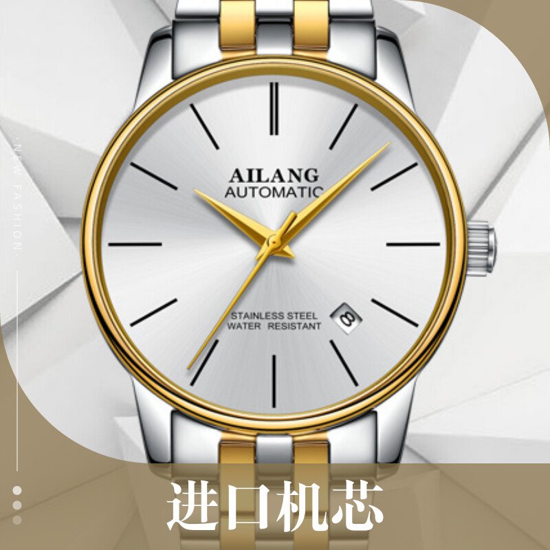 时尚精钢全自动陀飞轮商务休闲