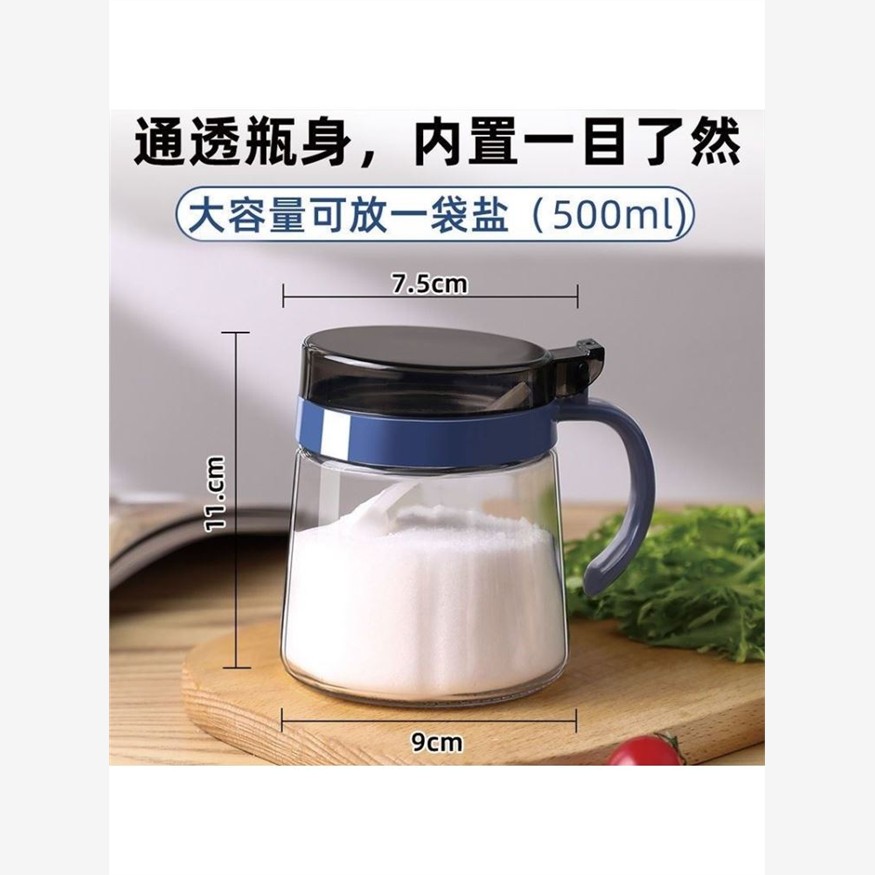 盐罐大容量500克户外便携