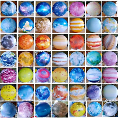 充气发光八大行星悬挂星