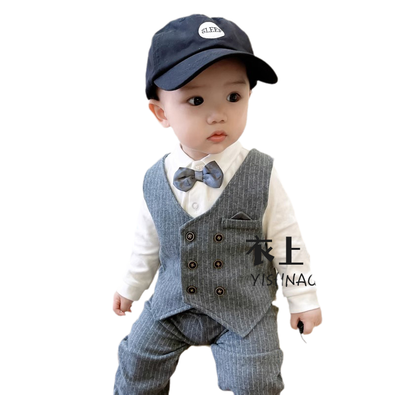男童婴幼儿生日周岁礼服
