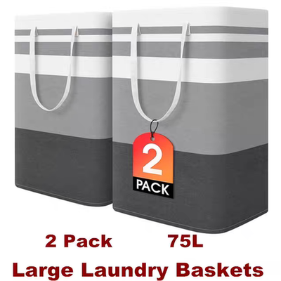 Large Laundry Baskets Collapsible Clothes Hamper Waterproof