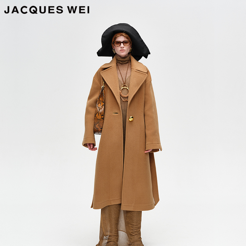 官方店设计师羊毛大衣JACQUESWEI