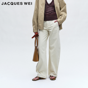 原创设计小众高级感通勤百搭直筒牛仔裤 2025新款 女 WEI JACQUES