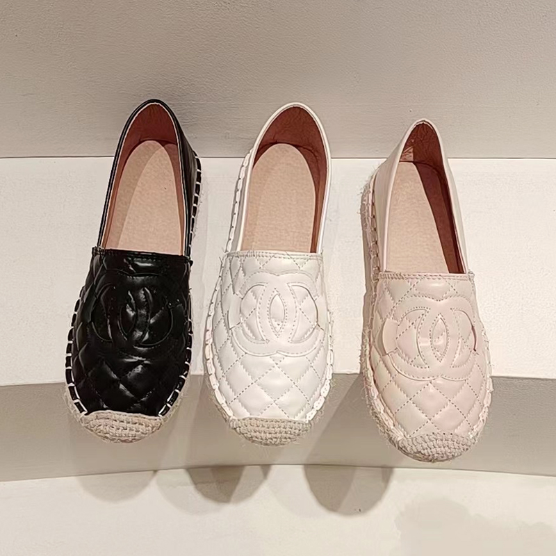 渔夫鞋厚底一脚蹬懒人乐福鞋单鞋