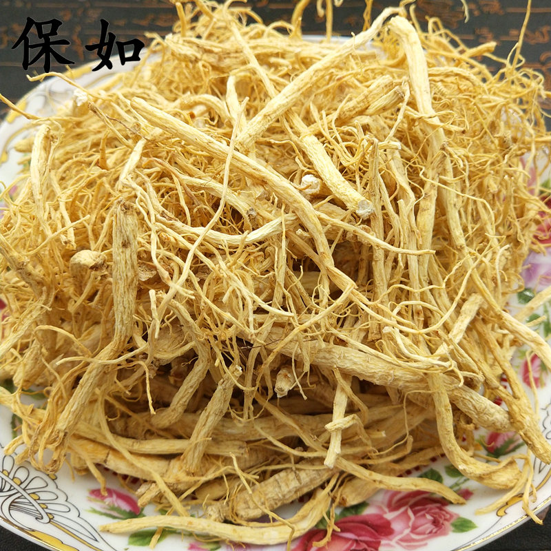 500克人参须白参生晒参长白山参西洋参人参片人叁高丽参花粉