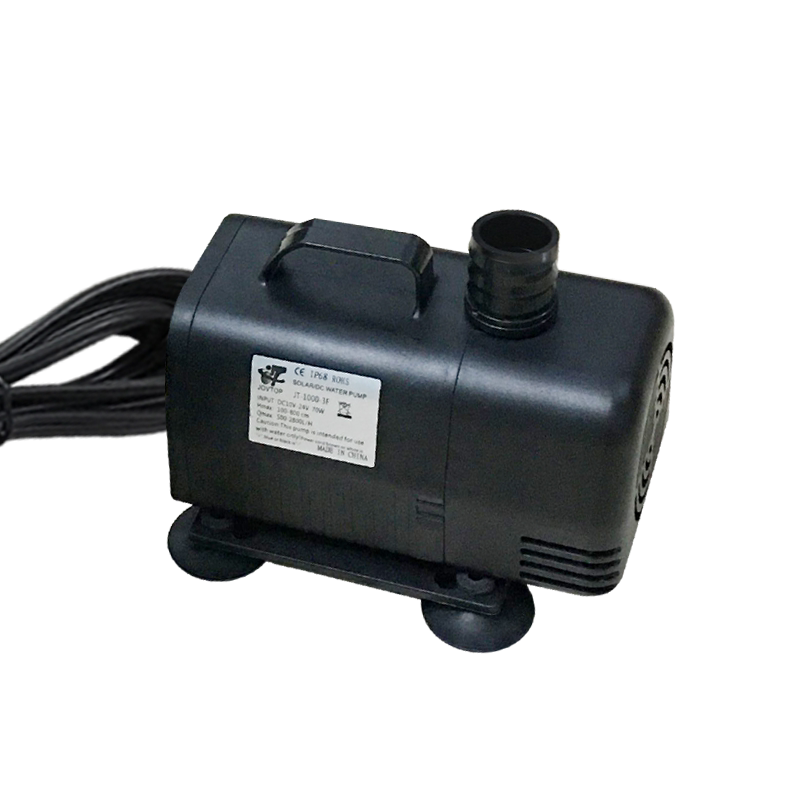 热销12V24V直流微型海水鱼缸静音鱼疗循环增压太阳能喷泉潜水泵