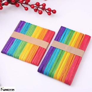 -200pcs ice cream stick popsicle sticks dispble mould