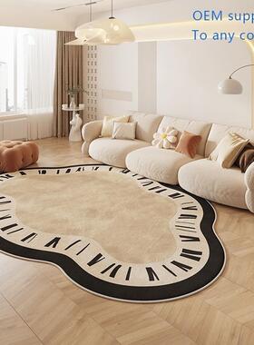 offee table carpet, high-end feeling, bedroom bedside carpet