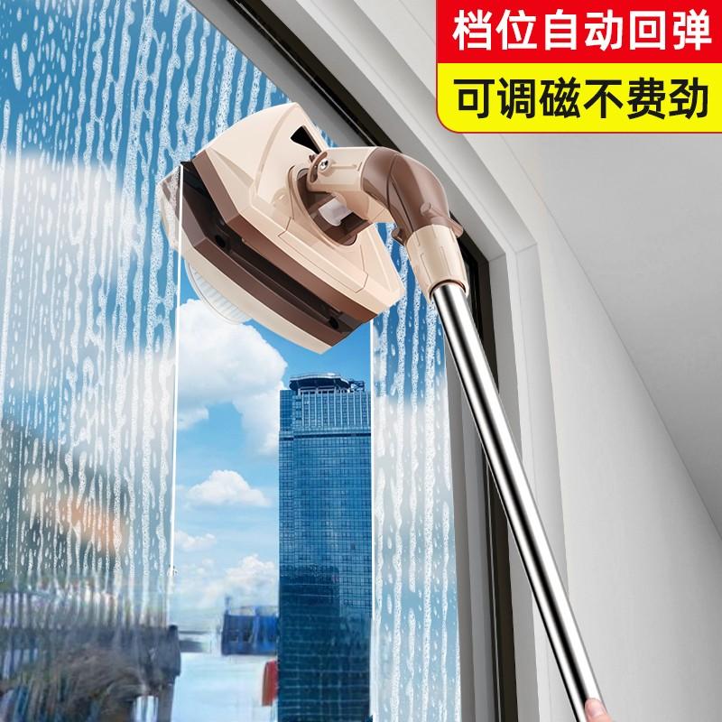 擦玻璃神器家用厚窗户器窗外高层双层擦窗刷刮搽双面清洁清洗工具