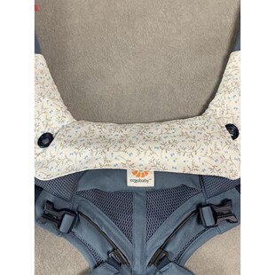 二狗背带口水巾美国360背带配套吮吸带磨牙咬咬毛巾垫围兜纯棉