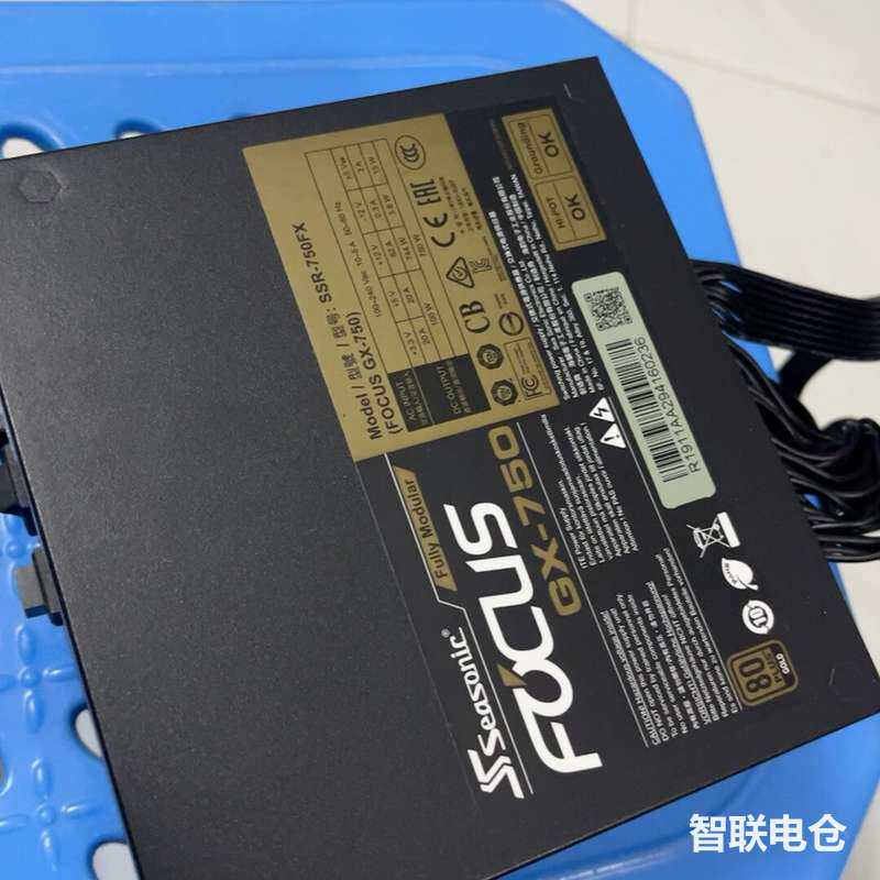 议~价海韵 Seasonic FOCUS GX-750 金牌全模组有维修，翻新图片