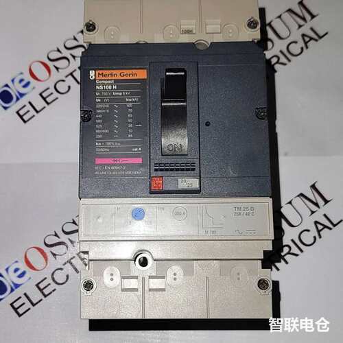 议~价ERIN NS100H CIRCUIT BREAKER 25A 440VAC 65KA有维修，翻新