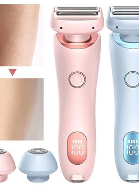 Bikini Trimmer for Women Waterproof Hair Removal Razor Recha