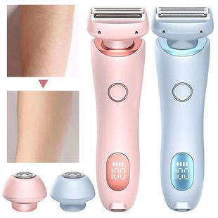 Bikini Trimmer for Women Waterproof Hair Removal Razor Recha