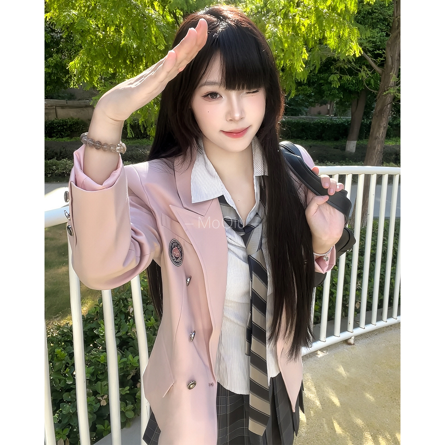墨秋JK制服小菓西服日系学院风