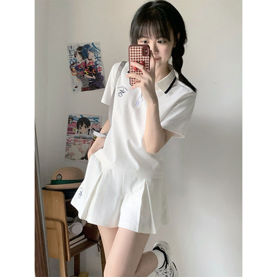 墨秋JK制服千折星休闲运动套装女