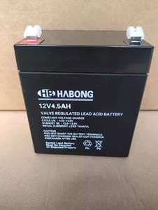 HABNG蓄电池BH12V84.5AHO7AH9HABONG蓄A20AH24AH3A100AH电梯平层