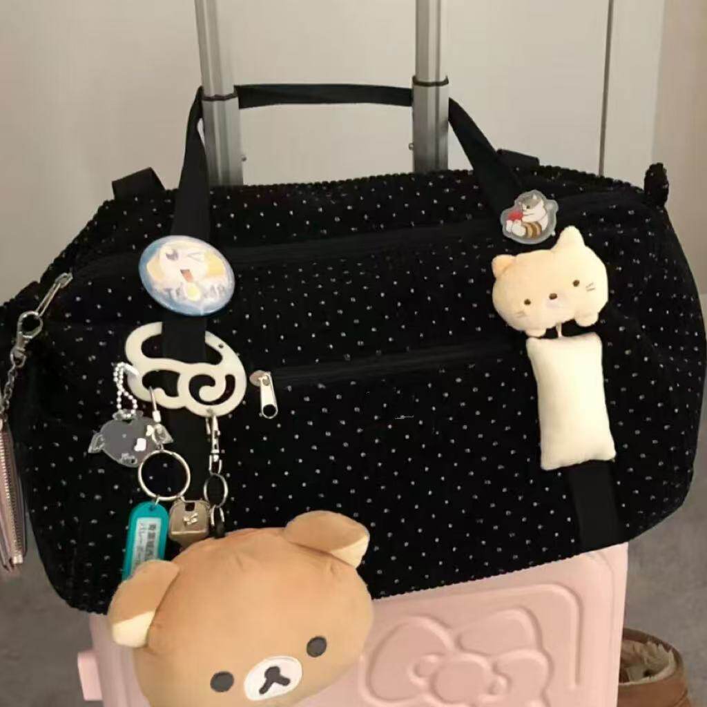 日本进口便携式大容量旅行包手提运动包健身包短途外出帆布包