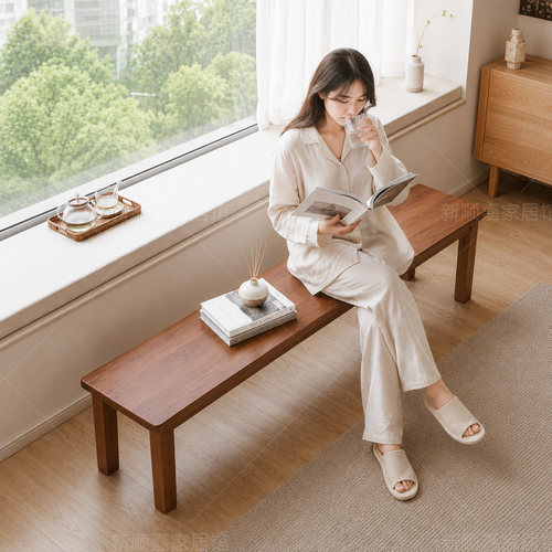 实木长条凳子家用结实耐用板凳子