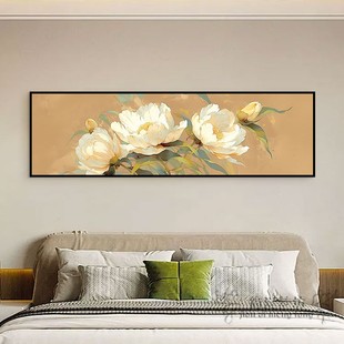 2025新款十字绣线绣客厅卧室床头画花卉手工自己绣简约现代钻石画