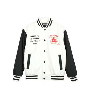 冬装新款七波辉童装男童棒球服外套儿童加绒夹克衫棉衣薄款潮