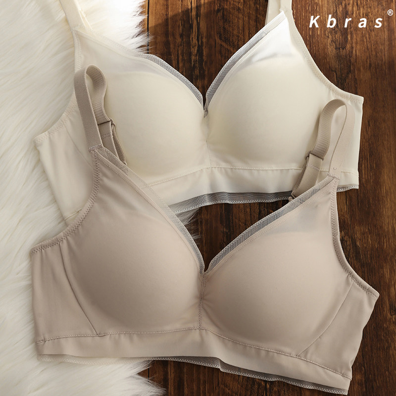 都市丽人法式日本100%真丝桑蚕丝文胸小胸聚拢防下垂收副乳无痕透