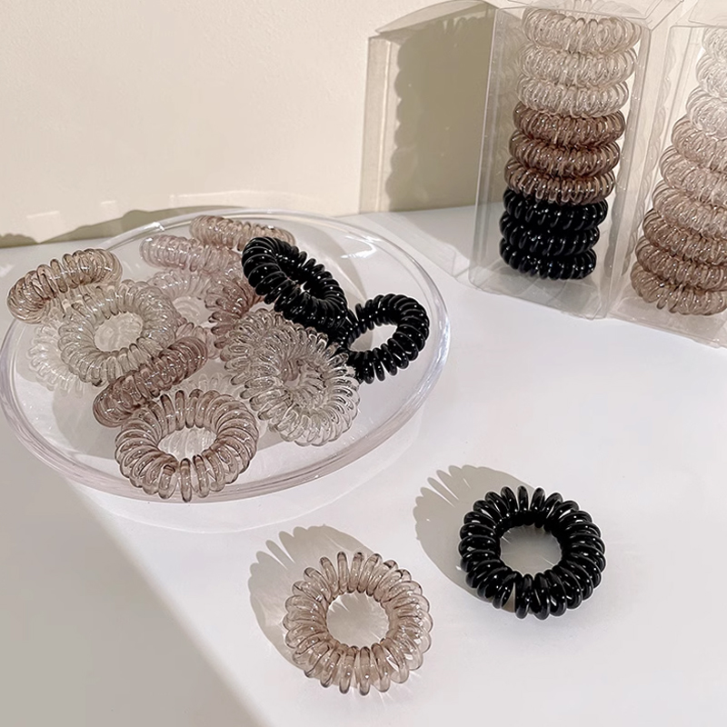 简约电话线发圈高弹力