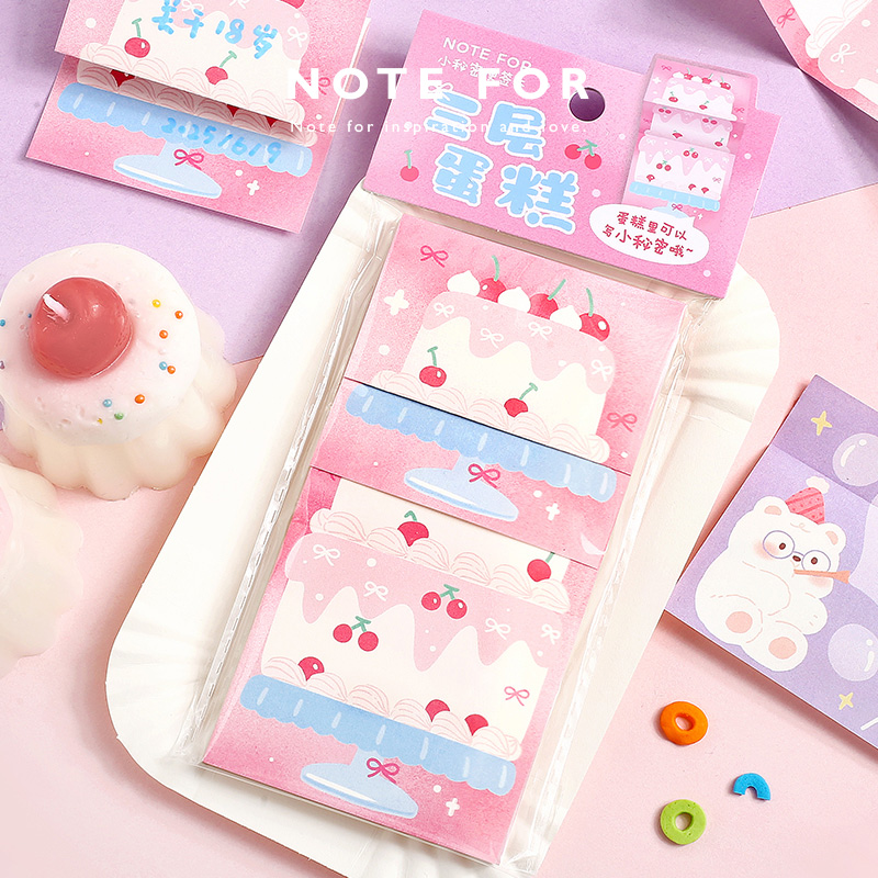 NOTE FOR 小秘密创意加长便签本《柔软的小秘密》会长大的趣味风琴便签DIY留言祝福备忘手帐素材拼贴便签