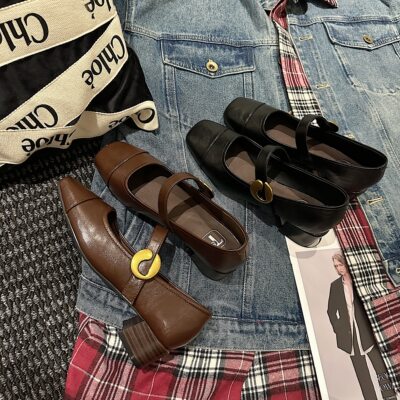 【淘女郎demi 】TS2026春季时尚休闲白百搭单鞋MTB47389-H