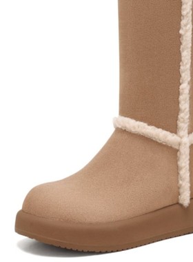 【demi专享】2025新款厚底高筒时装靴SSC4119CXB-H