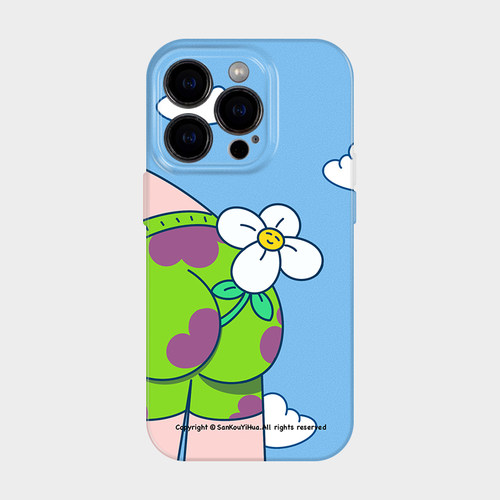 屁屁开花 适用iPhone17苹果16promax手机壳保护外壳15恶搞趣味14抽象搞怪13独特小众设计感12不会撞壳air艺术