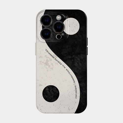 太极生二仪国潮中国风菲林手机壳