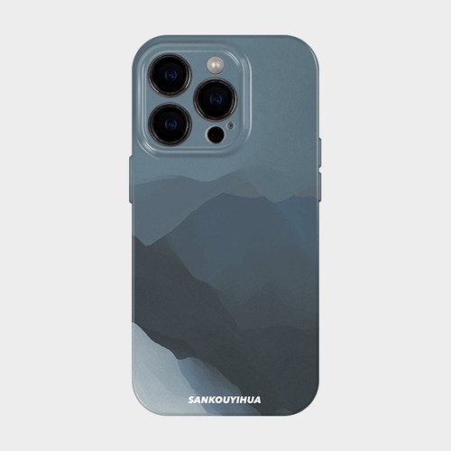 仿古岩石纹简约艺术设计手机壳