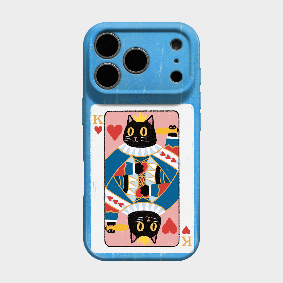扑克牌k 适用iphone17苹果18promax创意手机壳16pro猫咪15plus小众独特趣味14高级感艺术ins风13不撞款保护壳图片