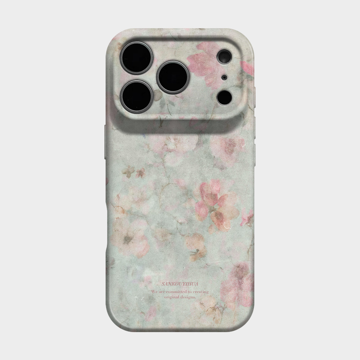 灰粉调 适用华为iPhone16pro苹果17promax手机壳女款小米15高级感小众轻奢14复古小香风13不会撞壳艺术pura70图片