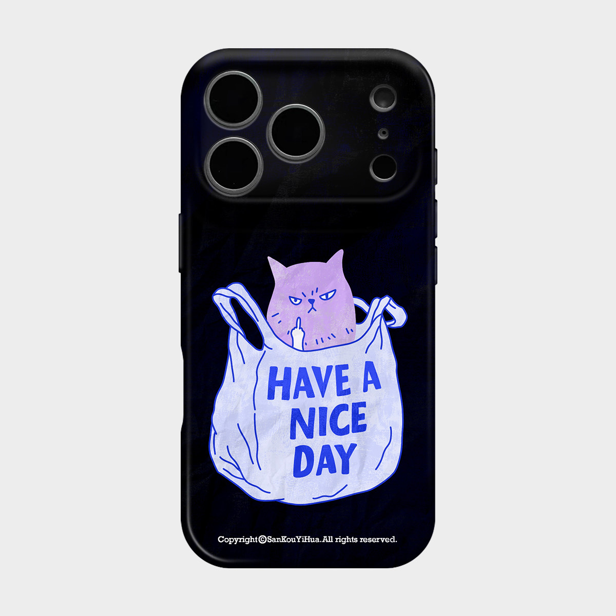 邪恶小猫咪 适用iPhone17pro苹果18promax手机壳保护外壳16pm可爱搞怪15独特创意趣味14韩系ins风13不会撞壳图片