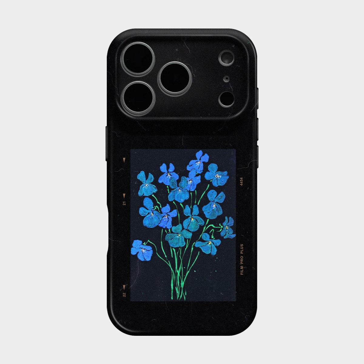 蓝色小花 适用iPhone苹果17promax新品手机壳保护套16超好看独特15简约韩系ins小众14不会撞壳艺术华为pura80图片