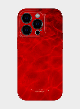 鸿运当头 适用iphone16promax手机保护壳2025新年款苹果15plus过年红色喜庆14轻奢高级感1mini3简约ins风艺术