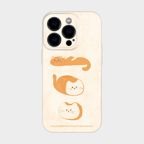 猫咪面包可爱超萌手机保护壳