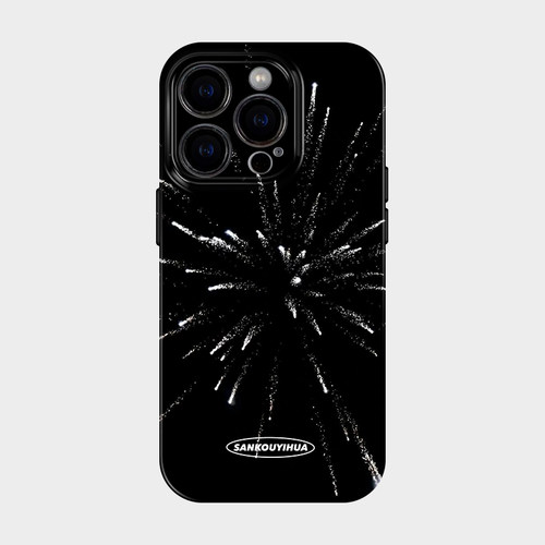 夜空烟花小众创意艺术手机壳