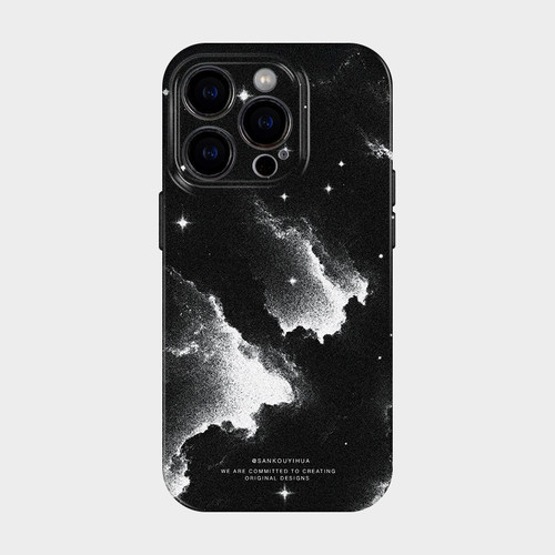 夜空 适用iPhone17pro系列苹果16promax手机壳保护外壳15高级感轻奢14独特巨好看的13不会撞壳艺术ins风小众