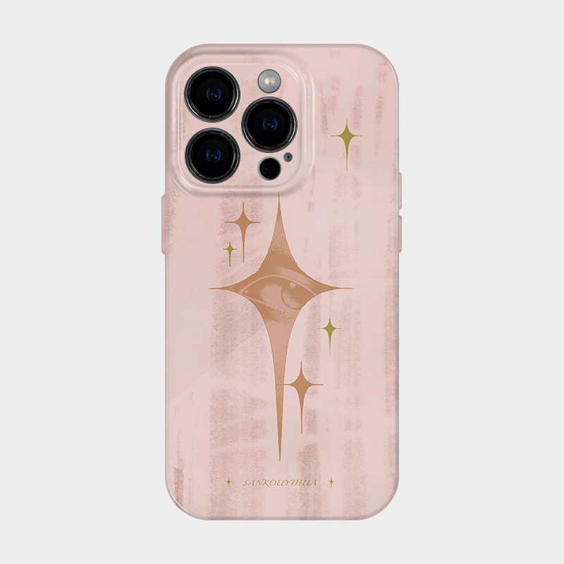 iphone16pro手机壳新款艺术风ins