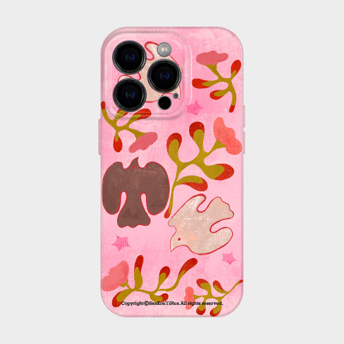 浪漫与自由 适用iPhone17系列苹果16promax手机保护外壳女生新款15超好看独特14高颜值韩系ins小香风13艺术感