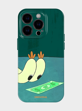 见钱眼开 适用iPhone16苹果17promax新款手机壳小米15华为mate70pro+可爱搞怪p70艺术设计感14小众13不会撞壳