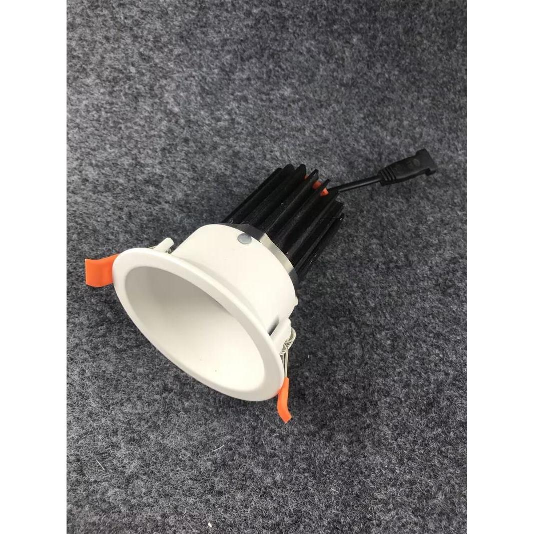 百变深防眩圆形GU10MR16灯架斗胆灯外壳LED灯杯外罩模组面环套件