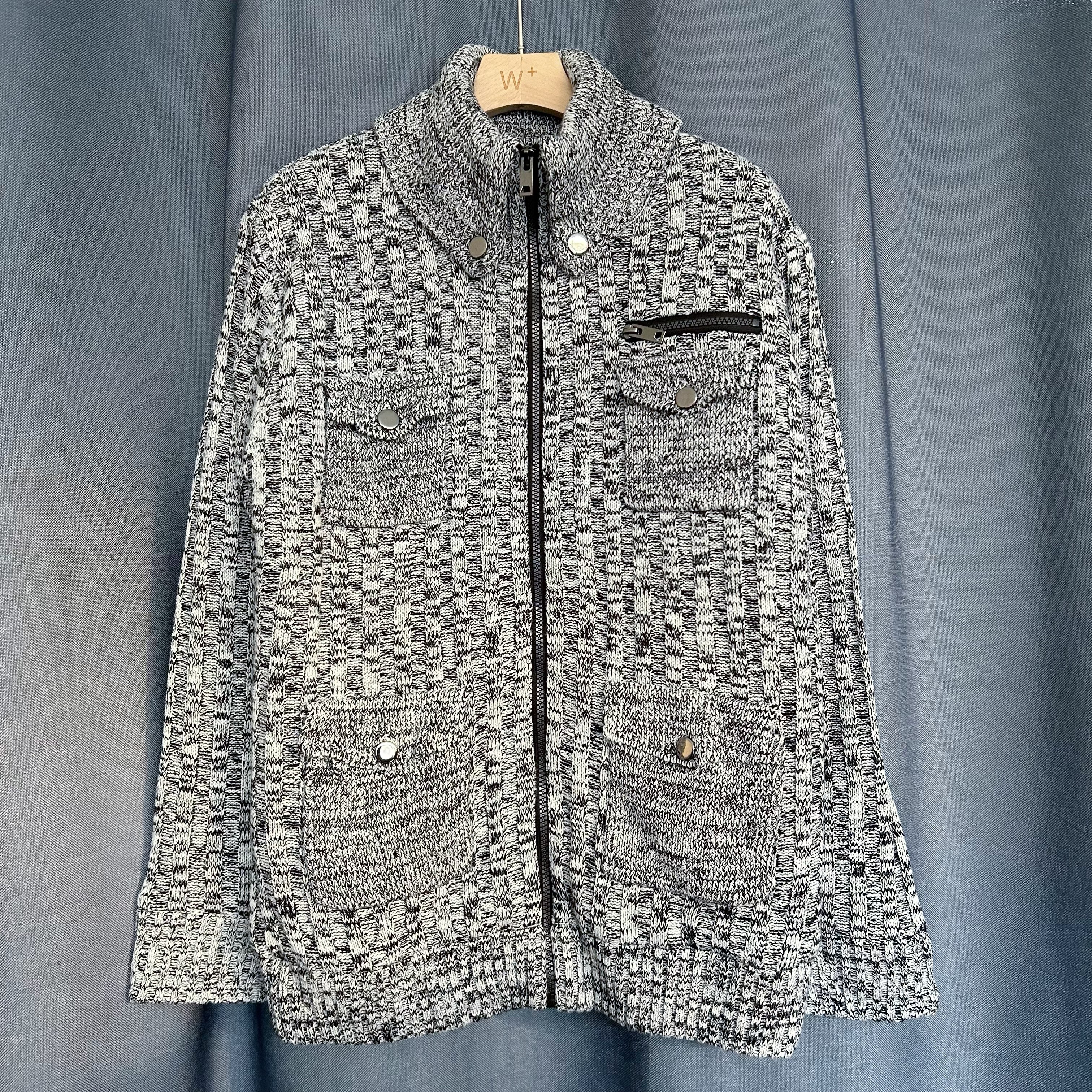 【不退换】日单冬复古保暖内里羊羔毛立领针织毛衣座山雕棉服男女,个性定制/设计服务/DIY,毛衣加工定制,淘宝优惠券,粉丝福利购,淘宝优惠卷